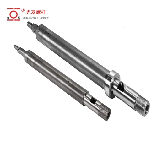Bimetallic screw barrel para sa makinarya ng plastik na iniksyon