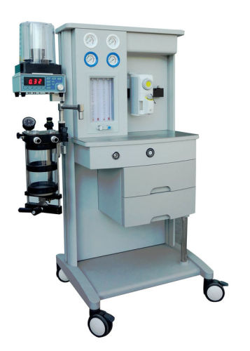 90bpm Manual Gas Anesthesia Machine With Ventilator And Led Display