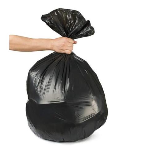 Trash Bags for 55 Gallon 50 Case w/Ties Large Black Garbage Bags
