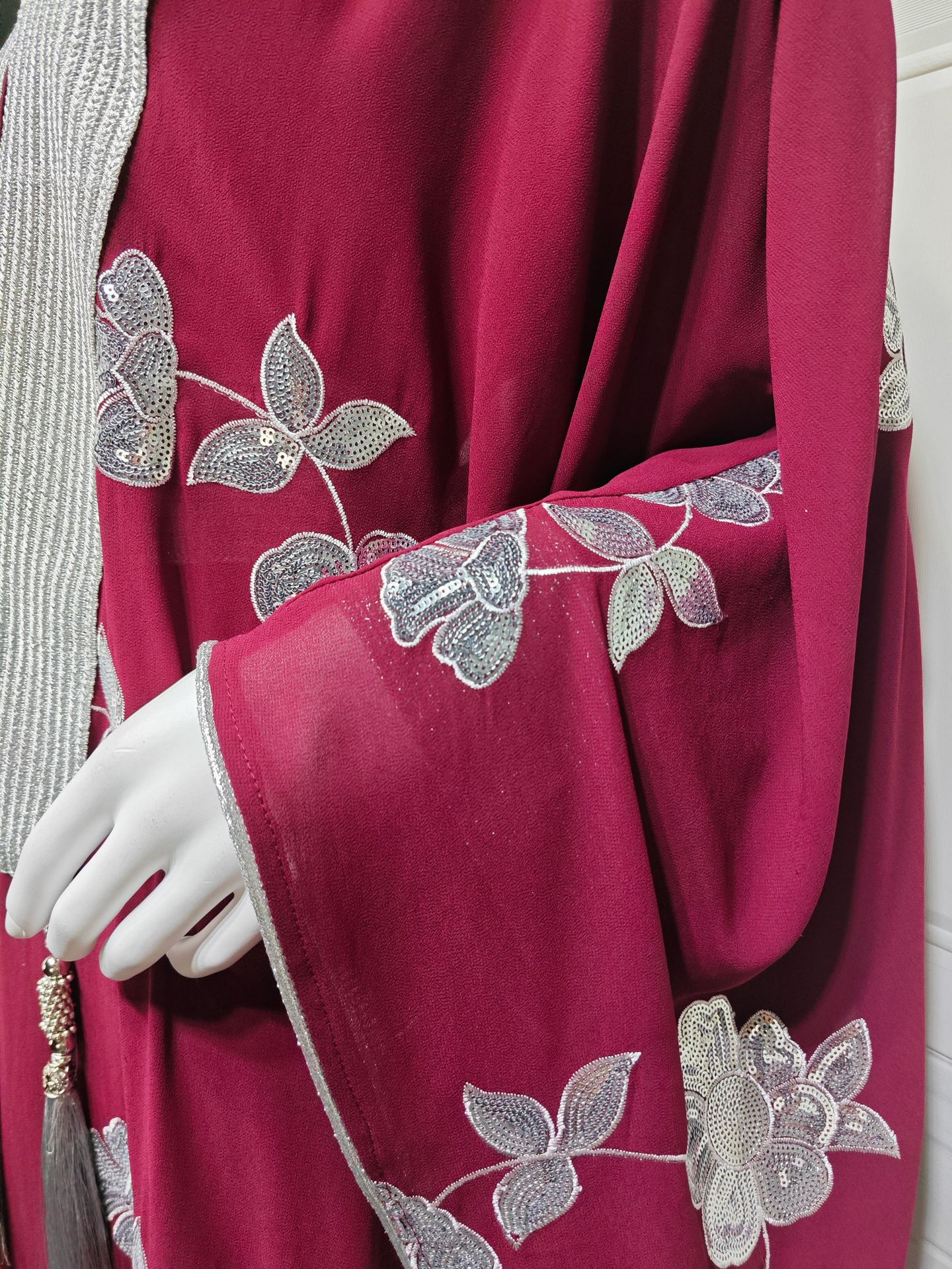 Abaya Jalabiya Dress 2 Pieces Set AB462 (2)