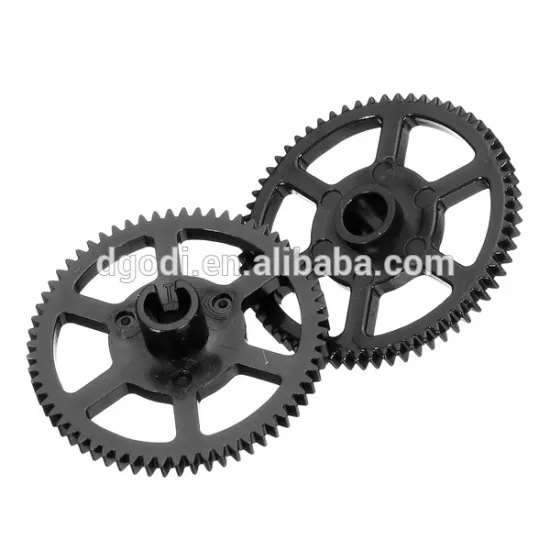 OEM custom unique plastic rc helicopter gear parts