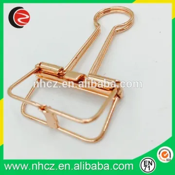 32MM Rose Gold Hole Binder Clip