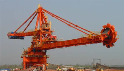 Boom Bucket Wheel Stacker Reclaimer