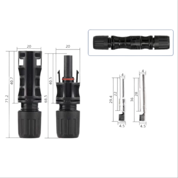 Conectores fotovoltaicos de alta qualidade