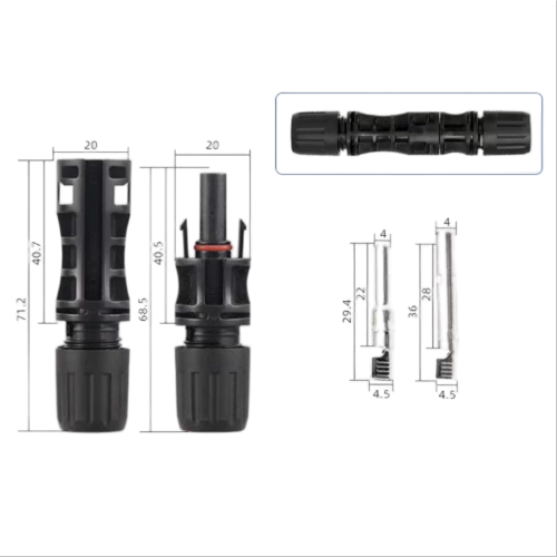 Conectores fotovoltaicos de alta qualidade
