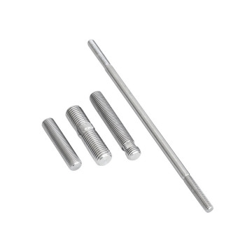 Sekrup berkepala ganda: 304 baut stud stud stud stud dengan desain kembar dan dua sisi