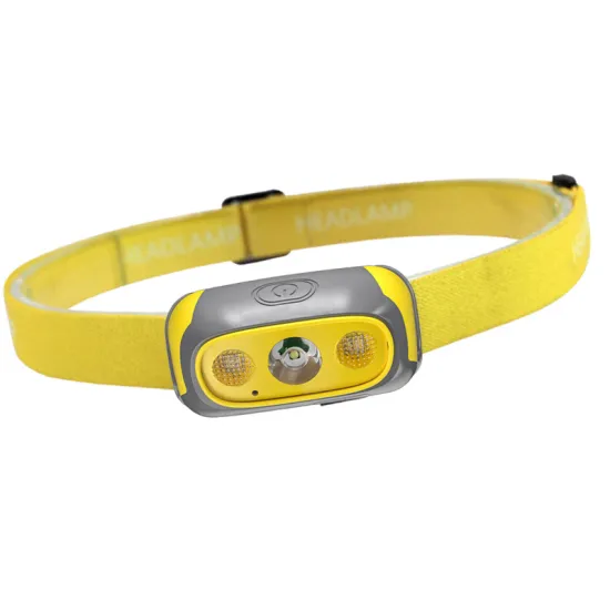 USB Rechargeable High Power LED Headlights for Night Hiking and Camping