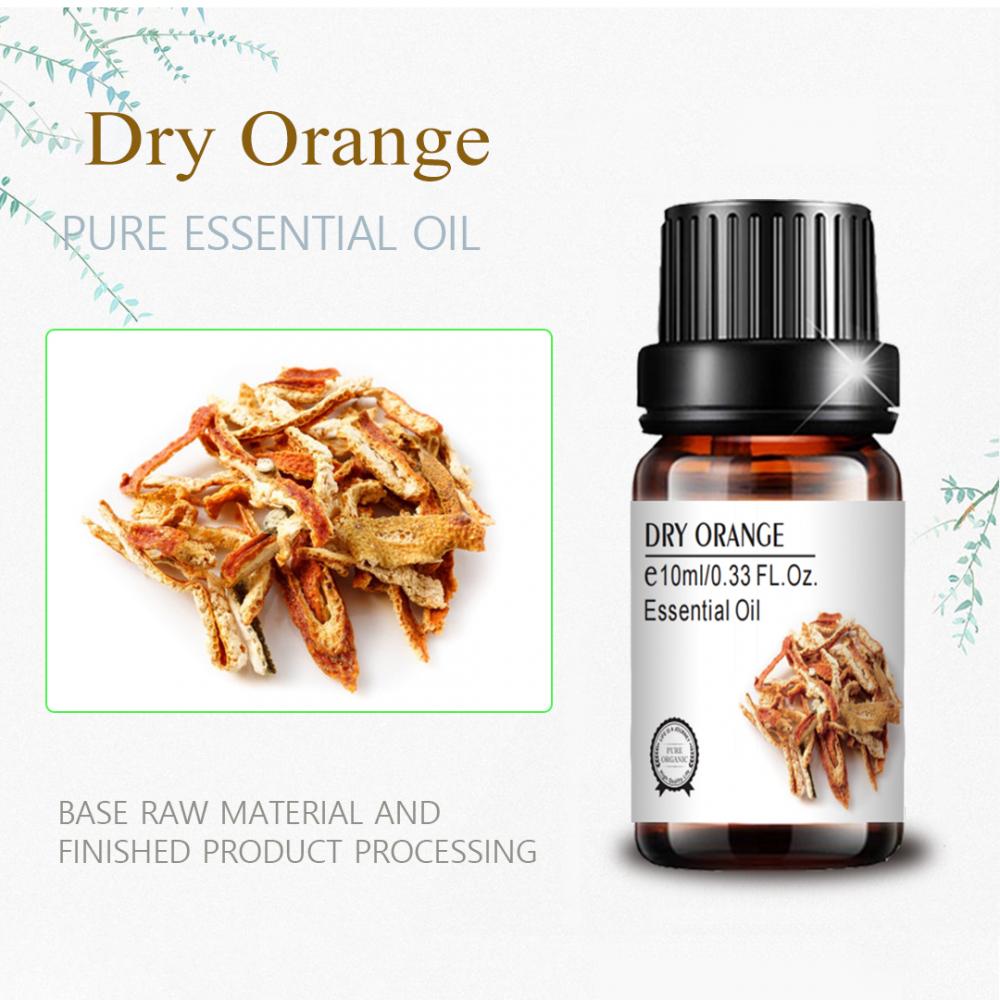 Private label dry orange essential oil massage aromatherapy
