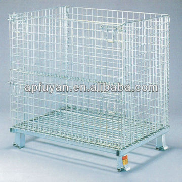 Metal warehouse storage cage storage box