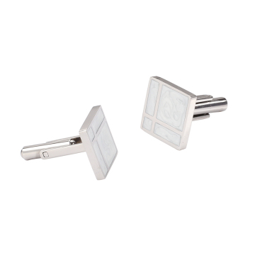 Cufflink Logo Kustom - Pabrik Penjualan Panas Aksesori Kemeja Fashion Stainless Steel Fashion