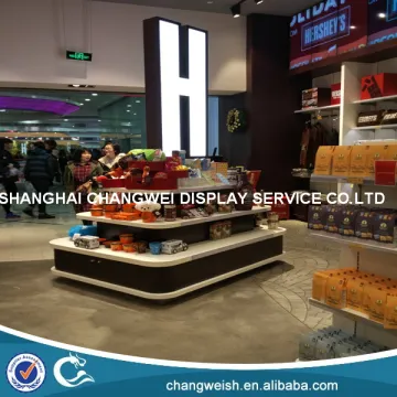 wooden multilayerr chocolate display stand