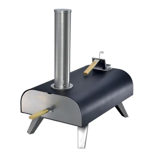 Pellet Pizza Oven Wood Fired Pizza Maker Portable Stainless Steel Pizza Grill