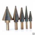 High Quality HSS Titanium Coated Step Drill Set