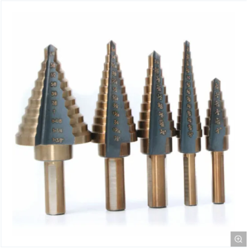 High Quality HSS Titanium Coated Step Drill Set