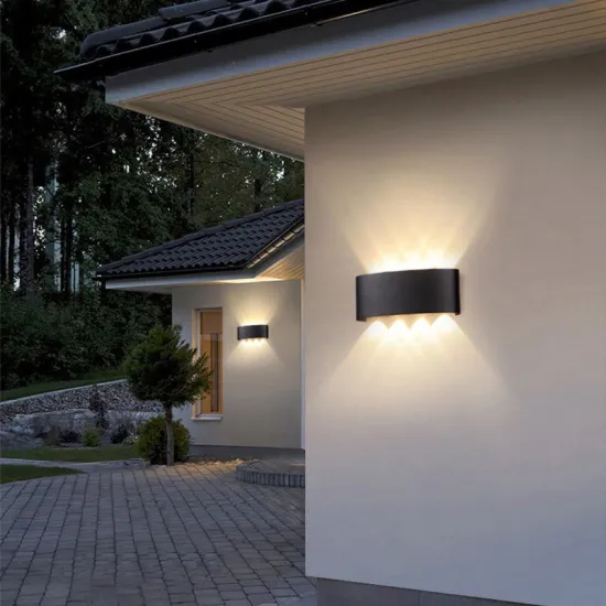 LED Wall Mount Garden Light - Up and Down Lighting for Yard Decor