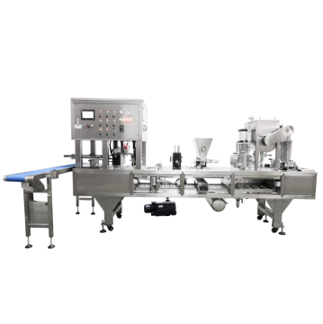 Chocolate Grain Filling and Sealing Machine for Paper Cups