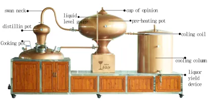 Industrial 600L Alcohol Distillation Machine for Brady Alcohol Production