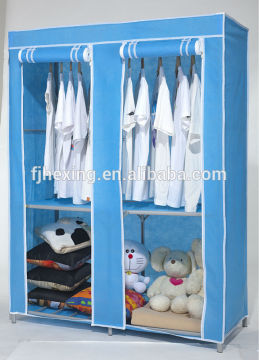 two door steel wardrobe,cloth wardrobe,fabric wardrobe Colorful chinese supplier