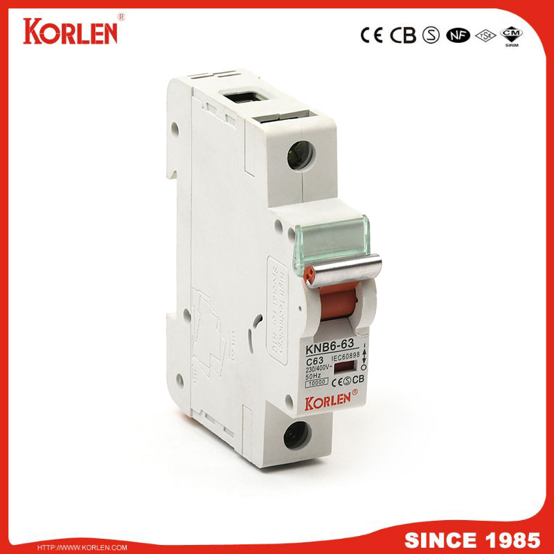 Miniature Circuit Breaker 10KA 40A CE KNB6-63 3P