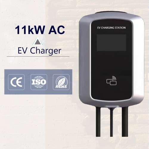 11KW एसी पोल-माउंटेड ईवी चार्जर यूरोपीय मानक प्लग