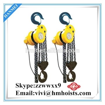 DHP Type Construction Electric Chain Hoist Block 10 Ton With G80 Chain