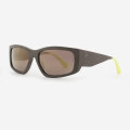 Rectangular Fashion Sports Acetate Men's Sunglasses 23A8041