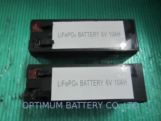 6v 10ah Lifepo4 Battey Pack For Lawn Light Solar Road Sign Electric Golf Trolley Batteries