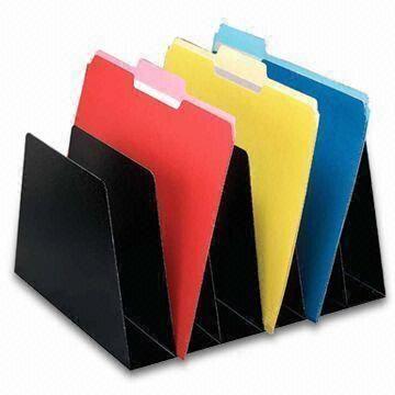 Bookends with Powder Coating, Available in Various Colors, Made of Steel Plate