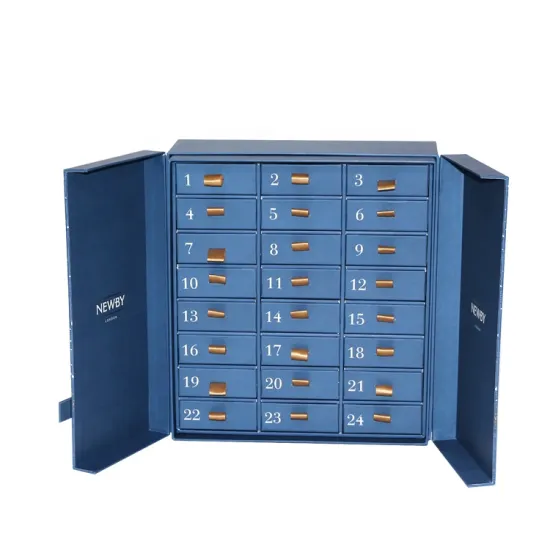 Luxury Two Door Advent Calendar Christmas Drawer box