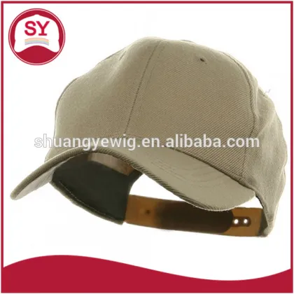 Leather baseball cap baby cap baseball