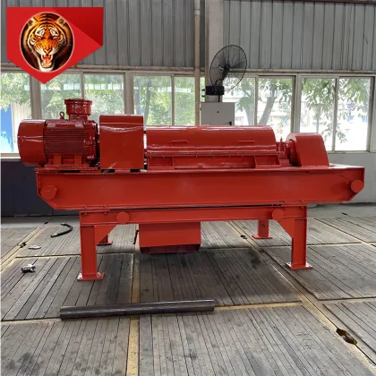 High-Speed Low Noise Horizontal Decanter Centrifuge for Oilfield by Government Plant