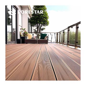 Mejor precio Dubing WPC de madera de lujo para un piso fácil al aire libre