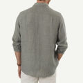 Customized Men's Long Sleeve Linen Shirts Wholesale