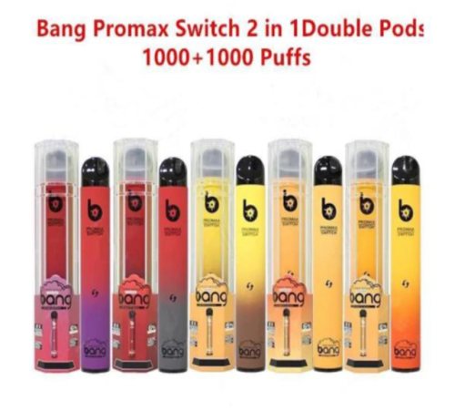 أحدث فتحات Bang Double 2000 Puffs