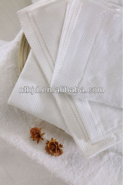 5 star 100% cotton 16s dobby hotel towels/hotel dobby towel with embroidery logo/hotel towel dobby
