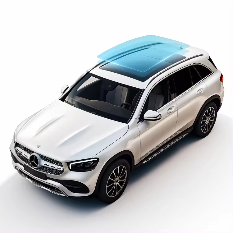 Автомобильная пленка охраны люка