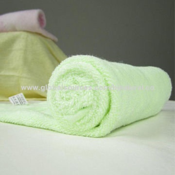 Bamboo Fiber Towel, Customized Sizes are Welcome