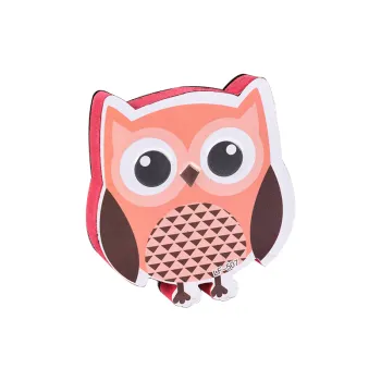 Professional Owl Style Magnetic EVA Chalkboard and Whiteboard Eraser Cleaner for Educational and Office Use