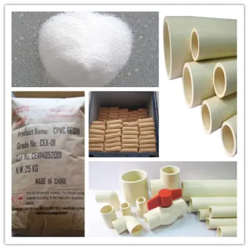 CPVC Resin with white powder form