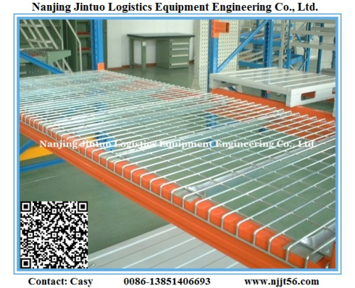 Galvanized Steel Wire Mesh Decking for Warehouse Pallet Rack