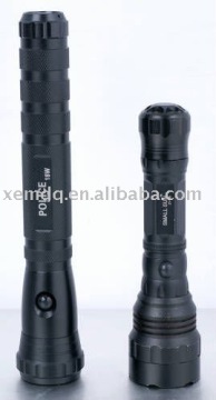 hand aluminum high power flashlight torch with 3C/2C battery