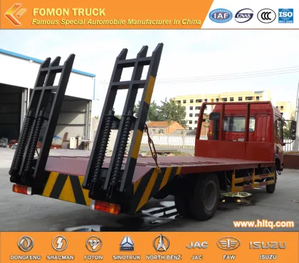 SHACMAN 4x2 15tons construction machinery transport truck