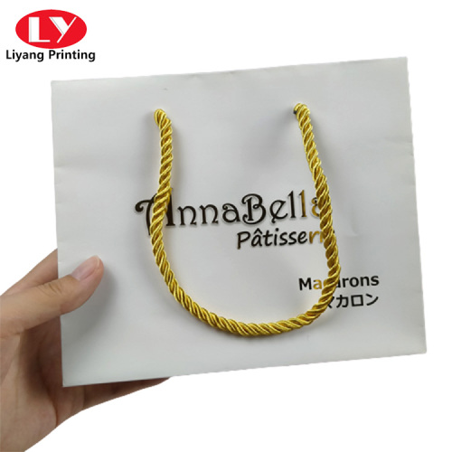 Custom Printed Plain Paper Bags for Jewelry Packaging