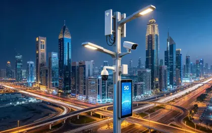 smart pole street lighting