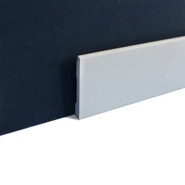 White Flexible Wall Base Skirting Board for Stairs
