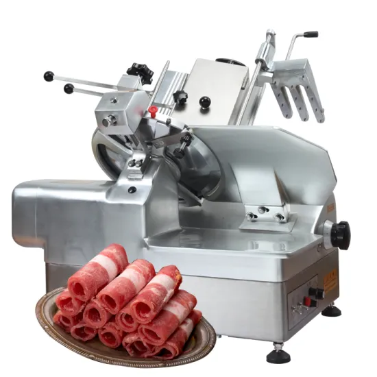 Fully Automatic Frozen Meat Slicer Machine for Sausage and Meat Processing