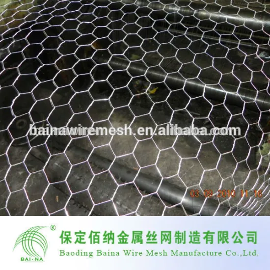 Lowest Price And Best Quality 3/4'' Galvanized Hexagonal Wire Netting