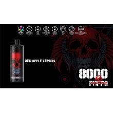 gran capacidad portátil 8000puffs vape