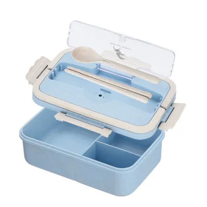 Explosion Biodegradable Lunch Box Wheat Straw Lunch Box