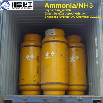 Liquid Ammonia in Weld Gas Cylinder 100/400/800 L